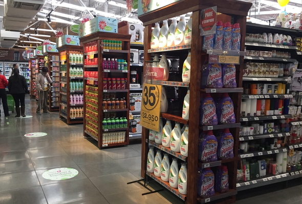 Segmento Supermercados - Mobiliario y Gondolas ALGAMAR