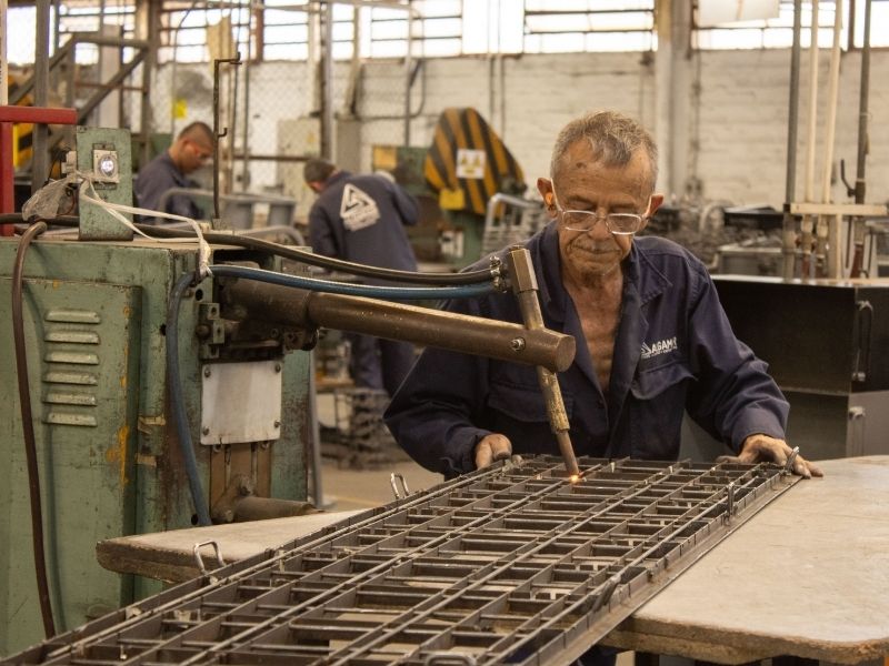 Estantería pesada para almacenamiento industrial